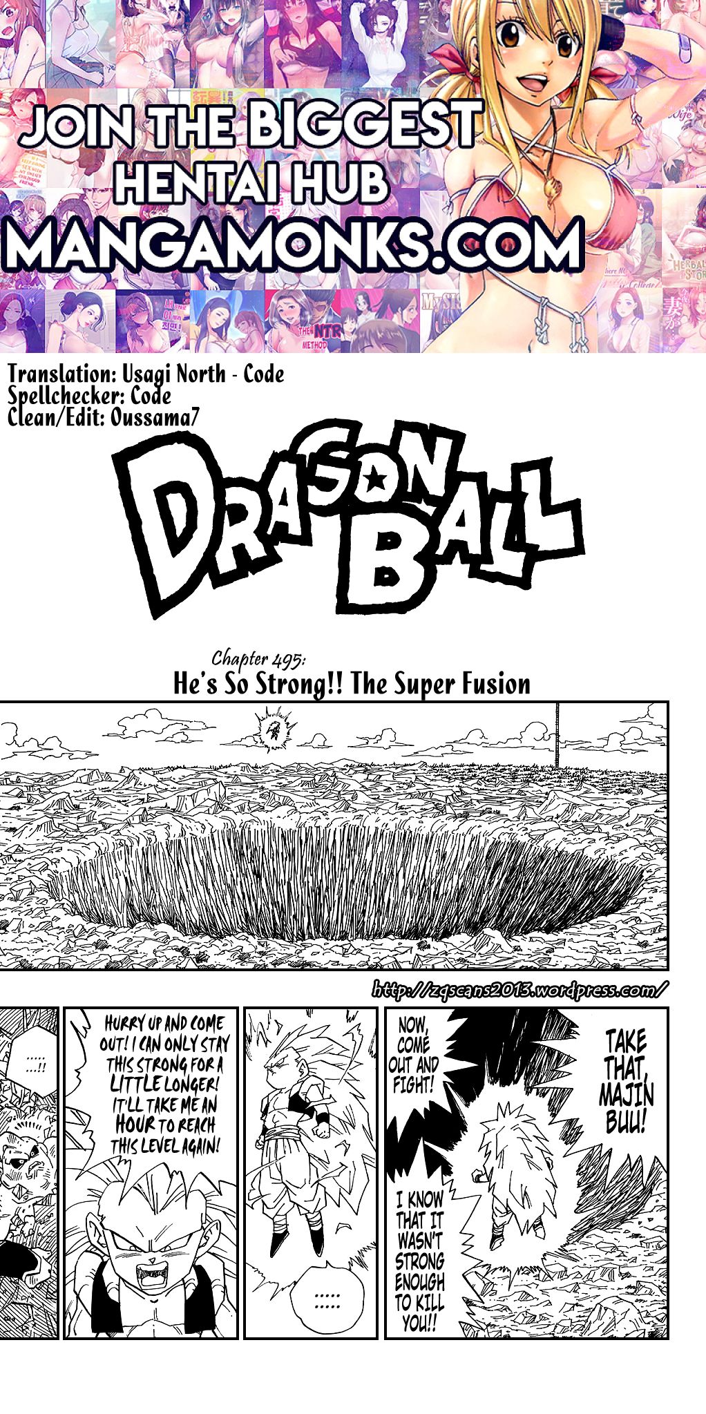 Dragon Ball chapter 495 page 1