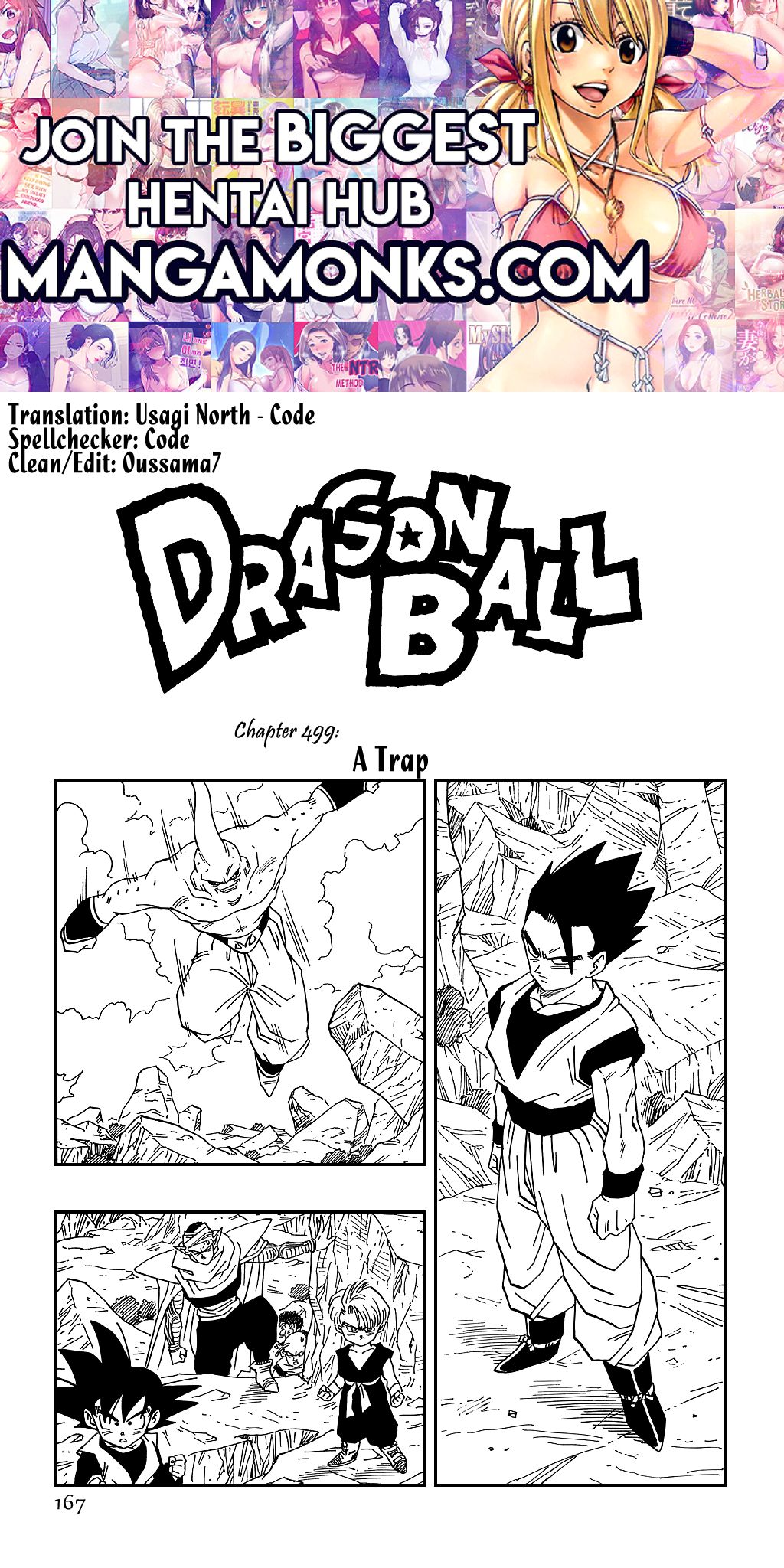 Dragon Ball chapter 499 page 1