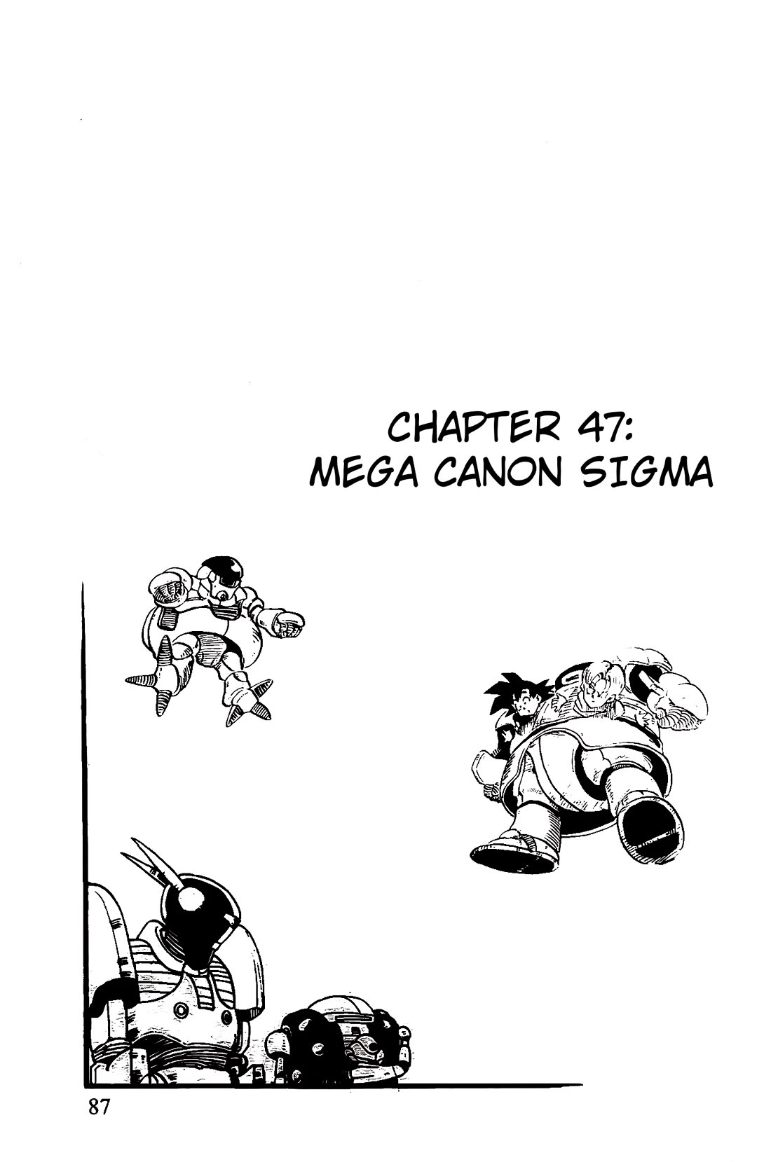 Dragon Ball GT chapter 47 page 1