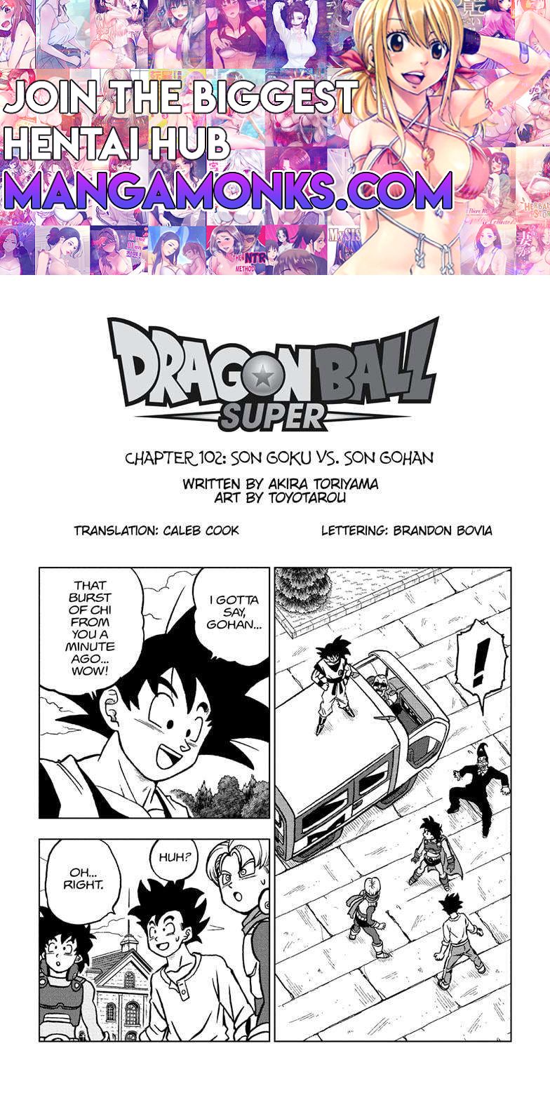 Dragon Ball Super chapter 102 page 1