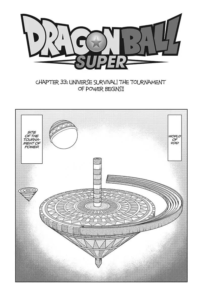 Dragon Ball Super chapter 33 page 1
