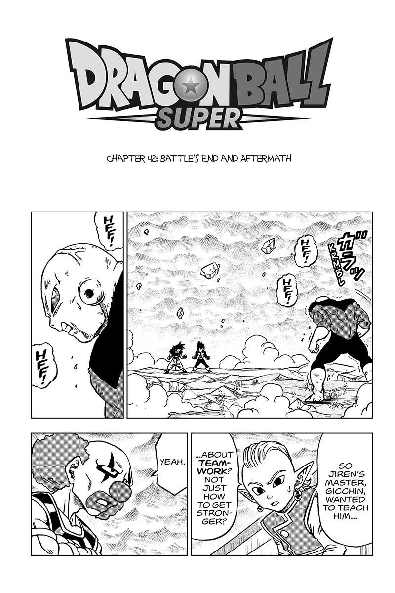 Dragon Ball Super chapter 42 page 1