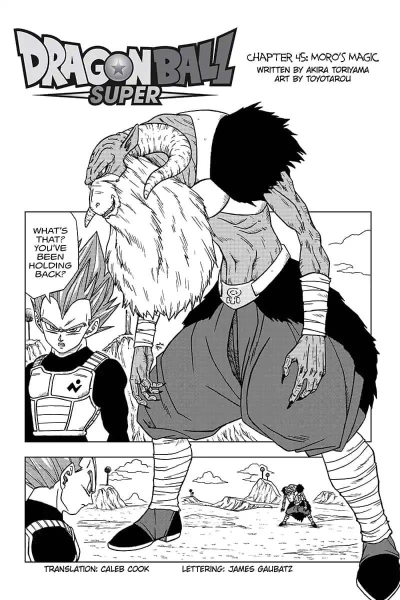 Dragon Ball Super chapter 45 page 1