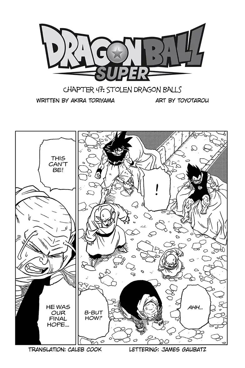 Dragon Ball Super chapter 47 page 1