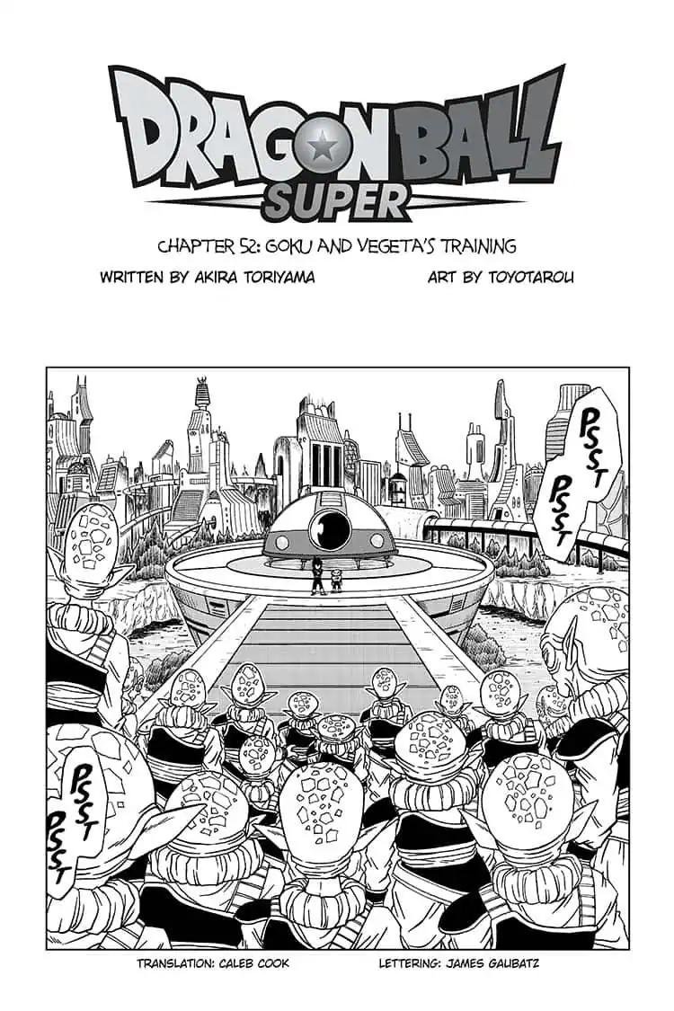 Dragon Ball Super chapter 52 page 1
