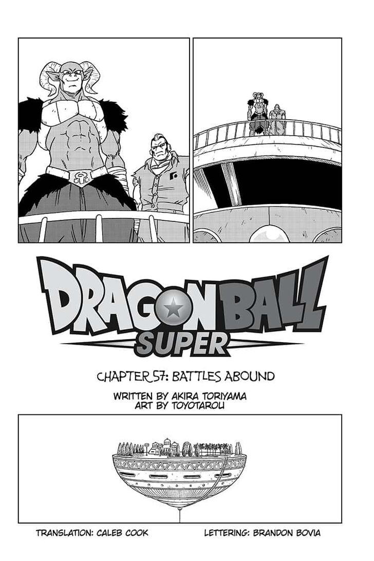 Dragon Ball Super chapter 57 page 2