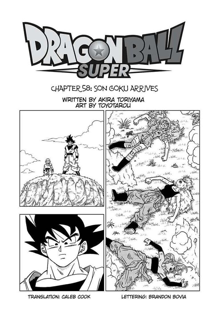 Dragon Ball Super chapter 58 page 1