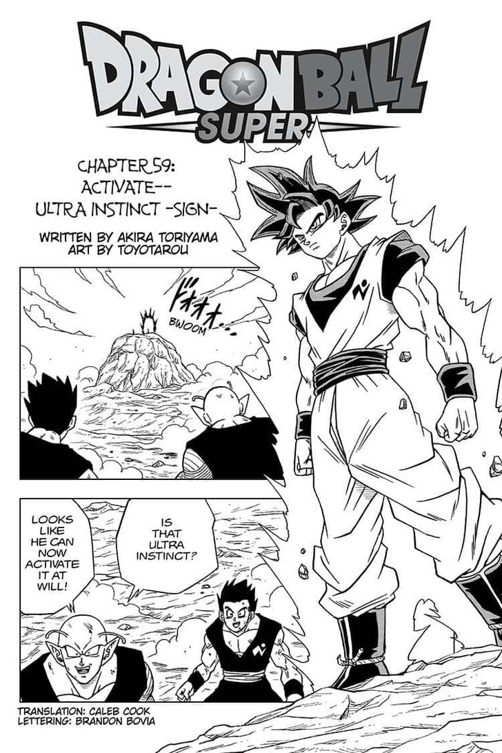 Dragon Ball Super chapter 59 page 2