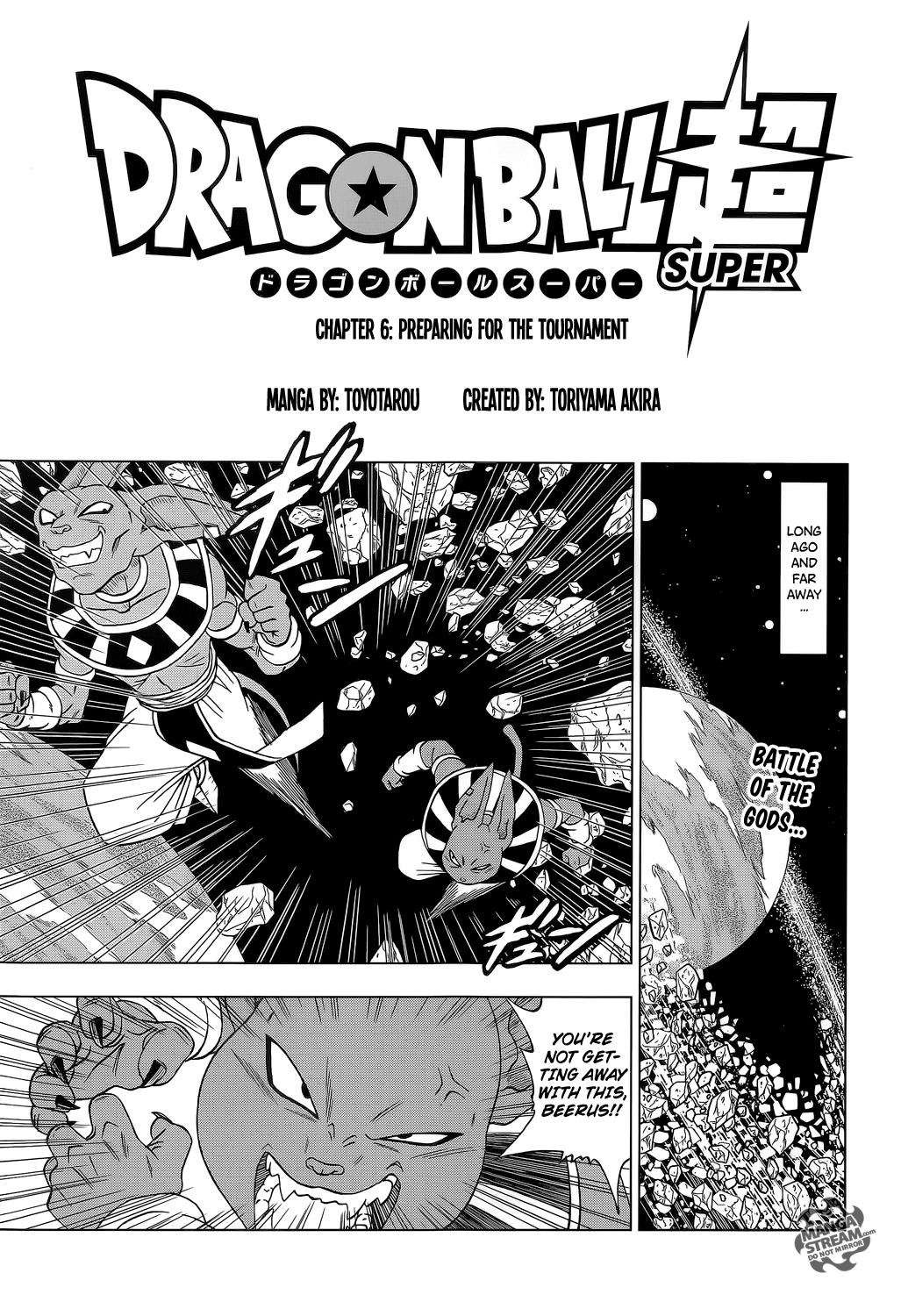 Dragon Ball Super chapter 6 page 1