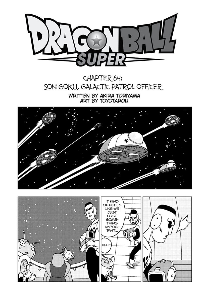 Dragon Ball Super chapter 64 page 1