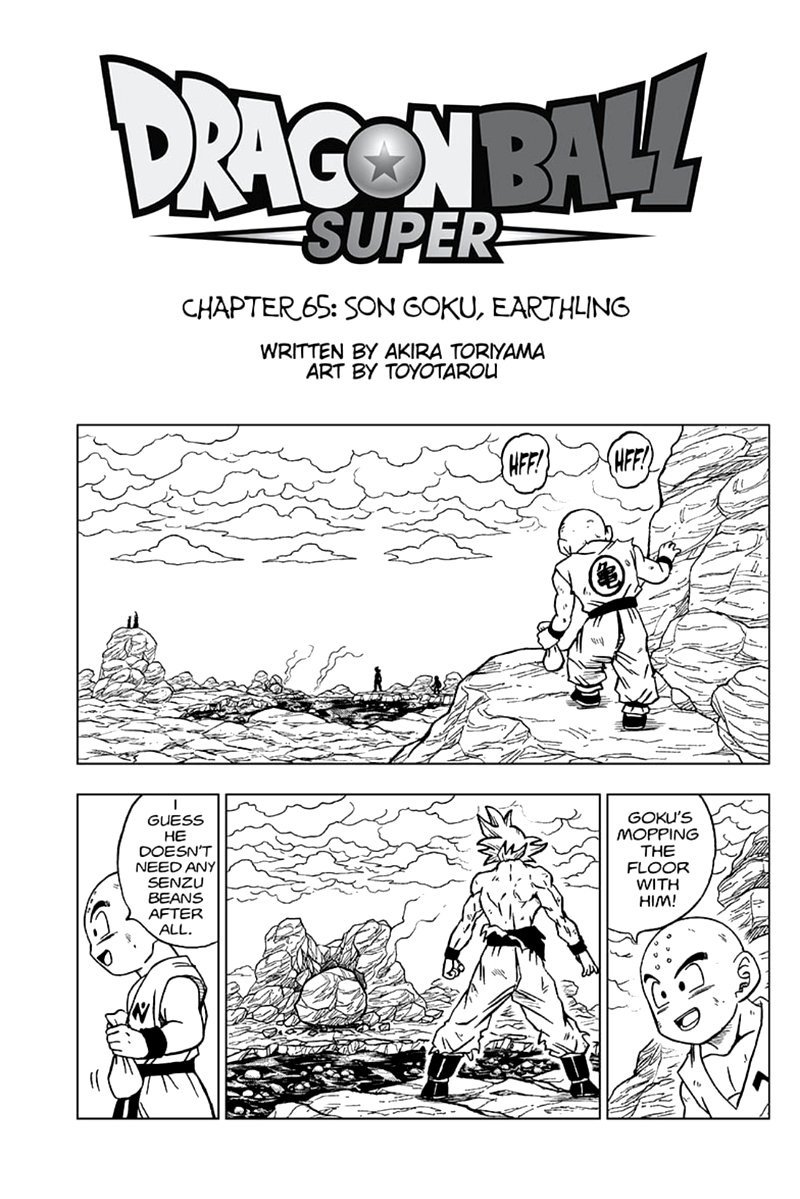 Dragon Ball Super chapter 65 page 1