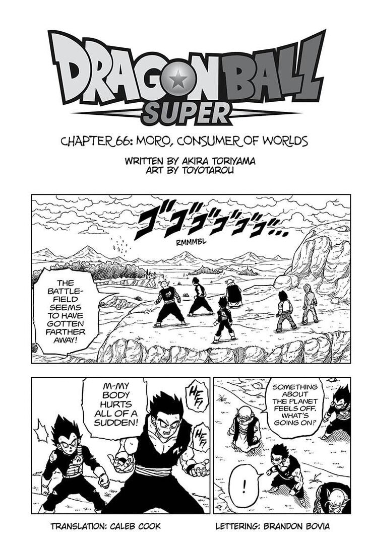 Dragon Ball Super chapter 66 page 1