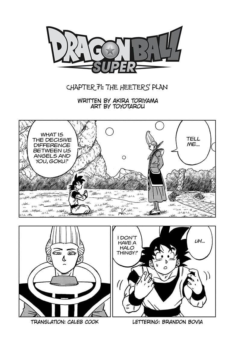 Dragon Ball Super chapter 71 page 1