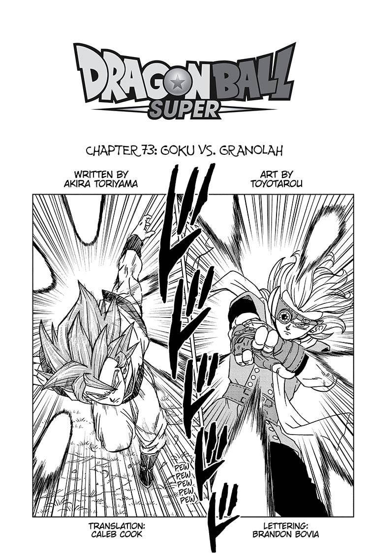Dragon Ball Super chapter 73 page 1