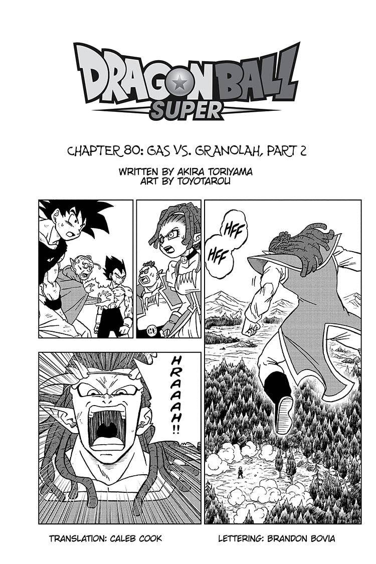 Dragon Ball Super chapter 80 page 1