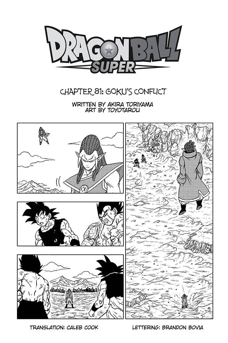 Dragon Ball Super chapter 81 page 1