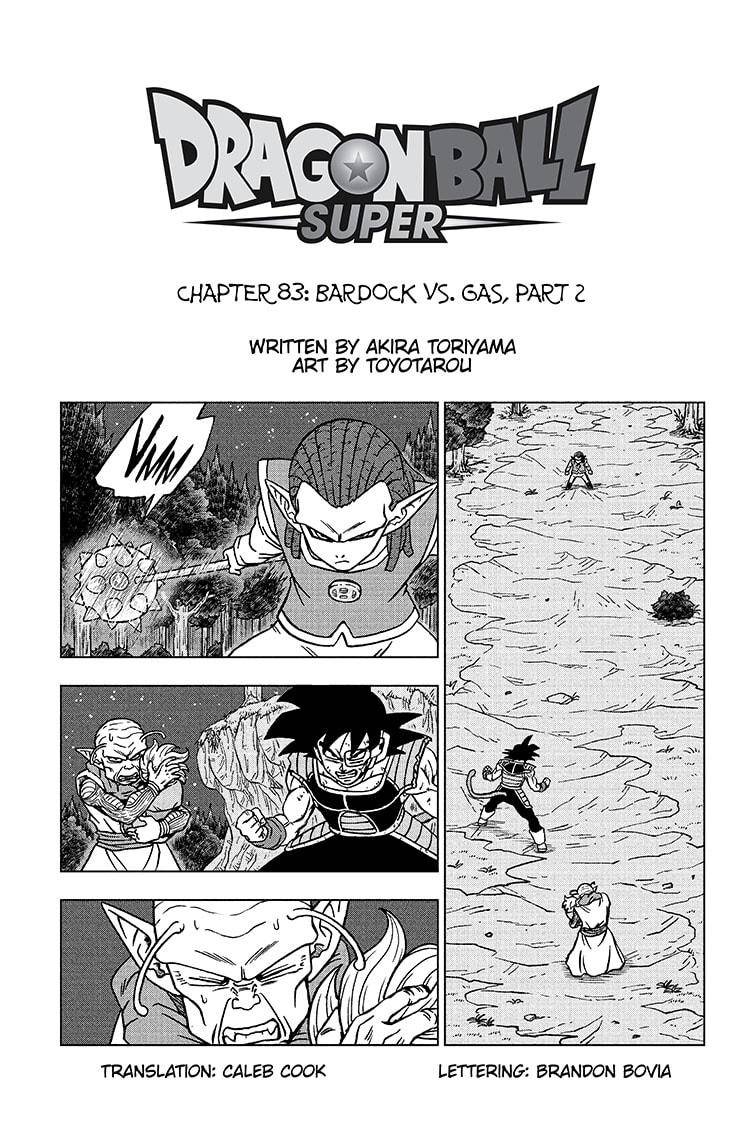 Dragon Ball Super chapter 83 page 1