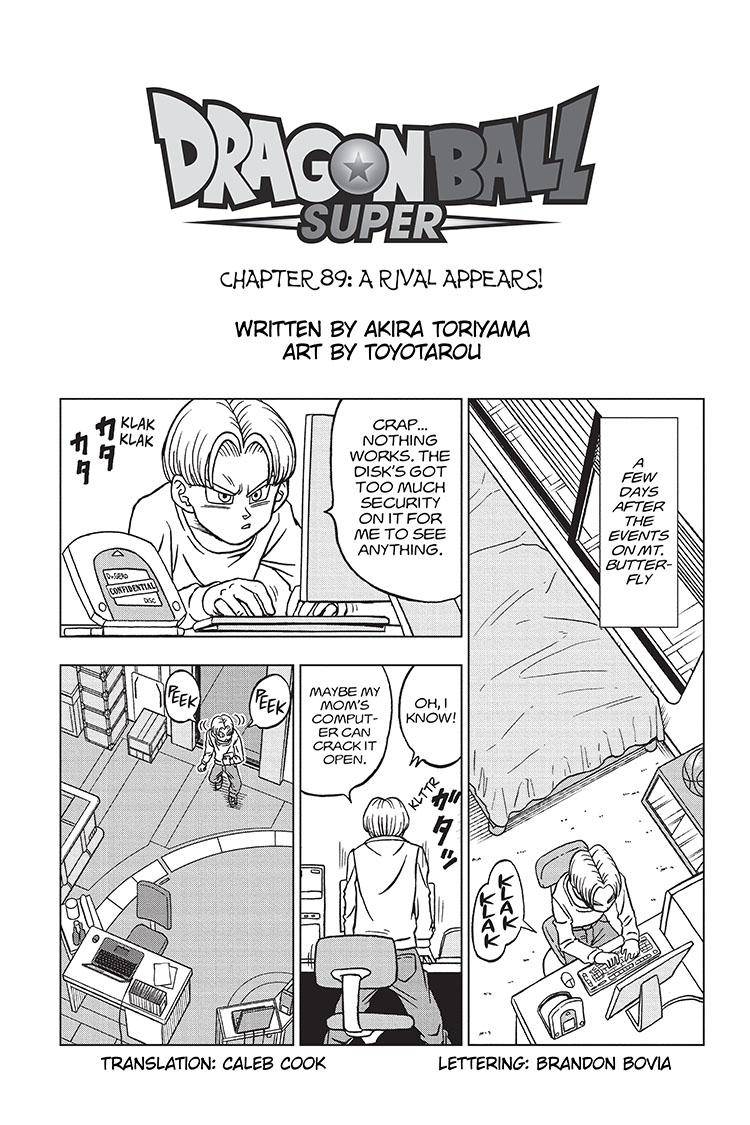 Dragon Ball Super chapter 89 page 1