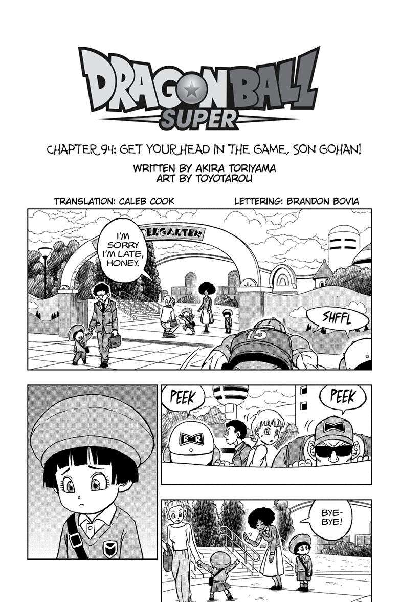 Dragon Ball Super chapter 94 page 1
