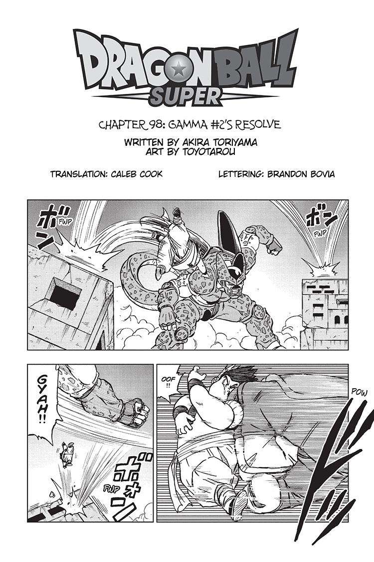 Dragon Ball Super chapter 98 page 1