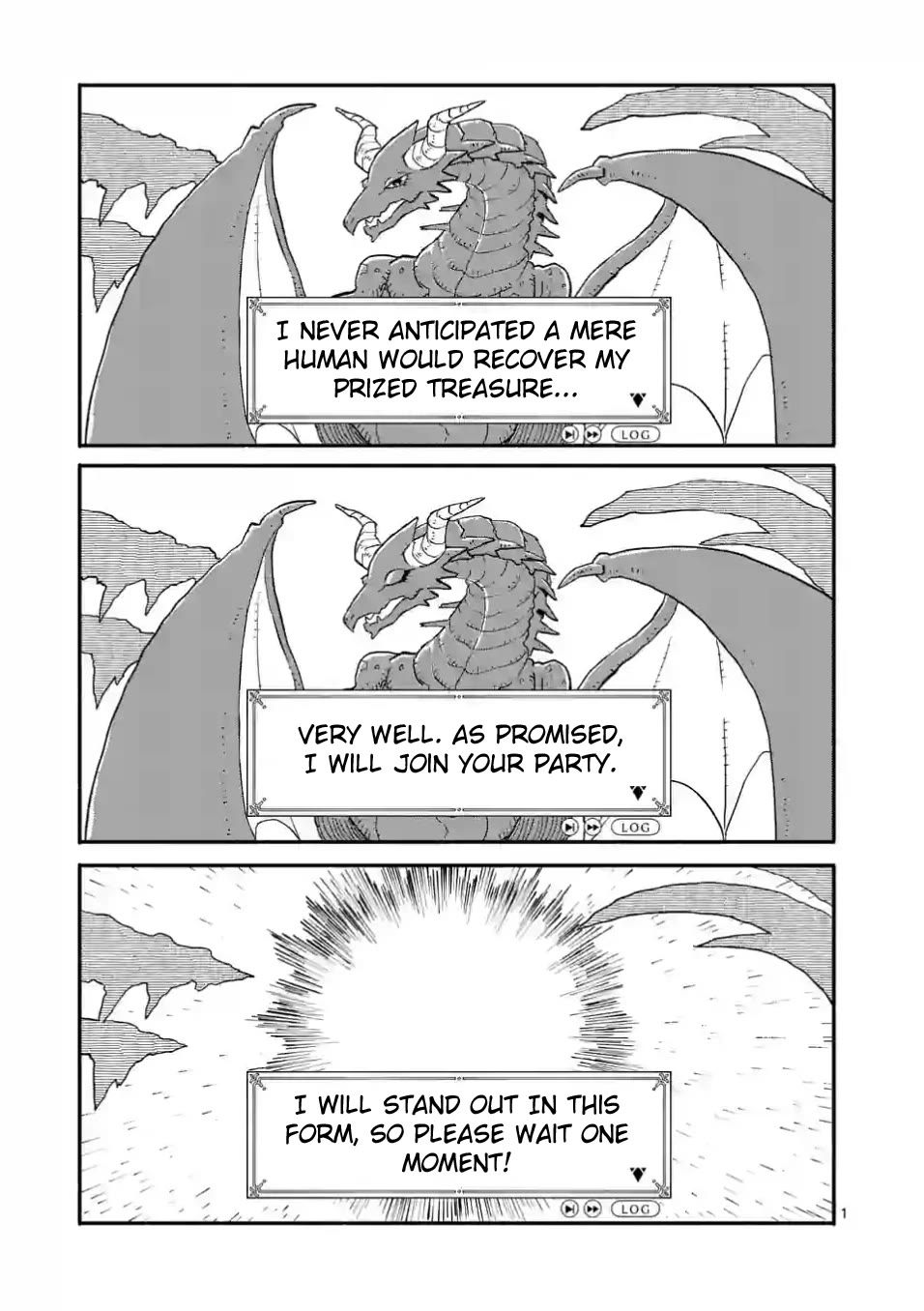 Dragon Yashinatte Kudasai chapter 1 page 1