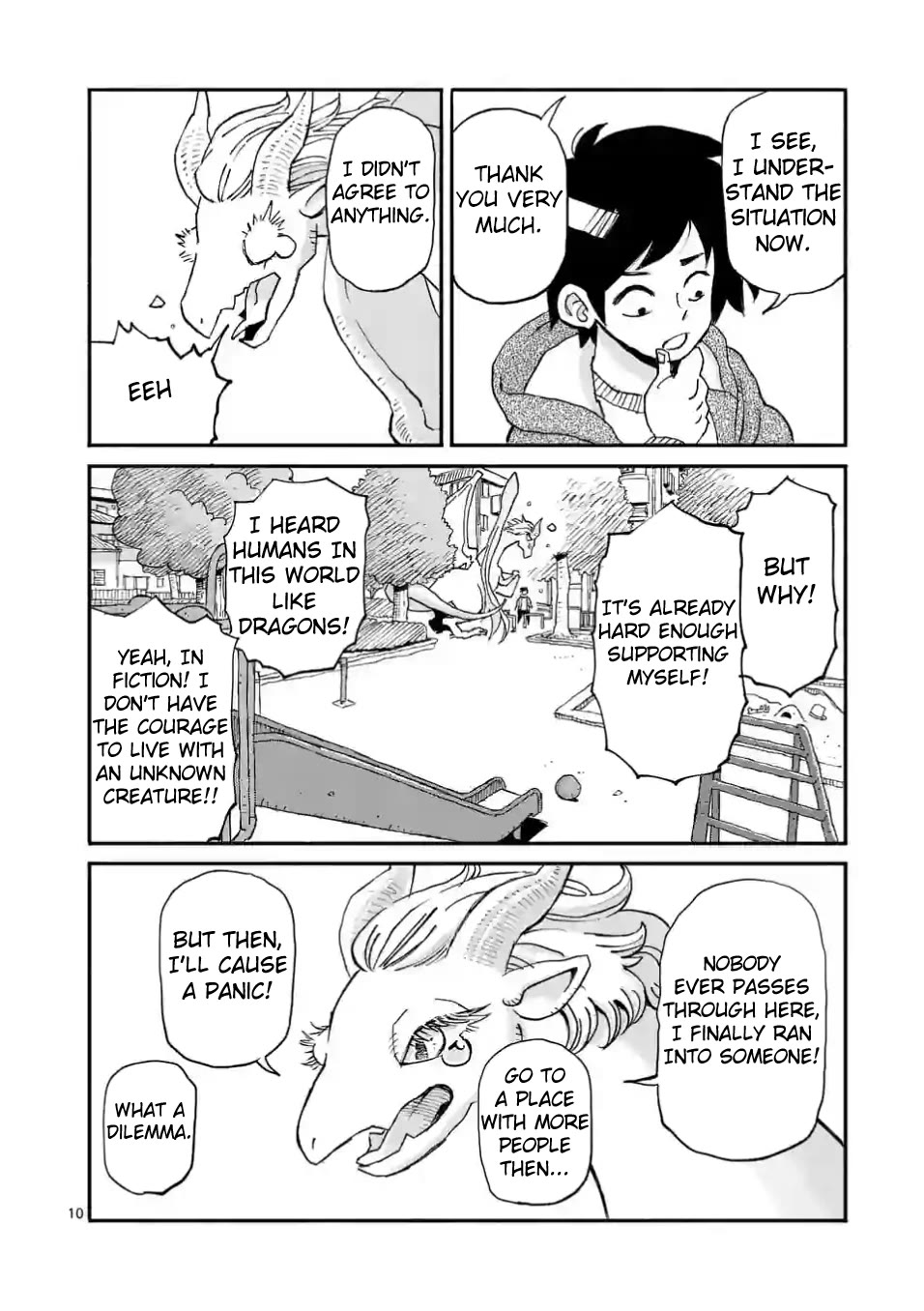 Dragon Yashinatte Kudasai chapter 1 page 9