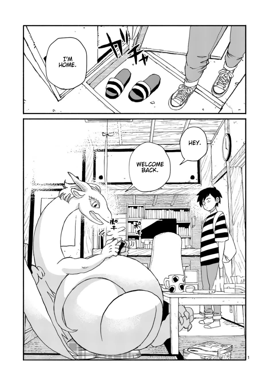 Dragon Yashinatte Kudasai chapter 10 page 1