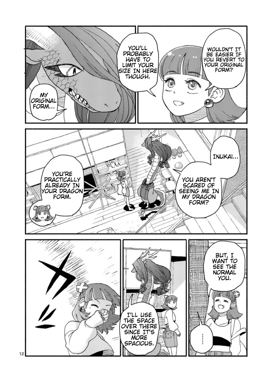 Dragon Yashinatte Kudasai chapter 11 page 12