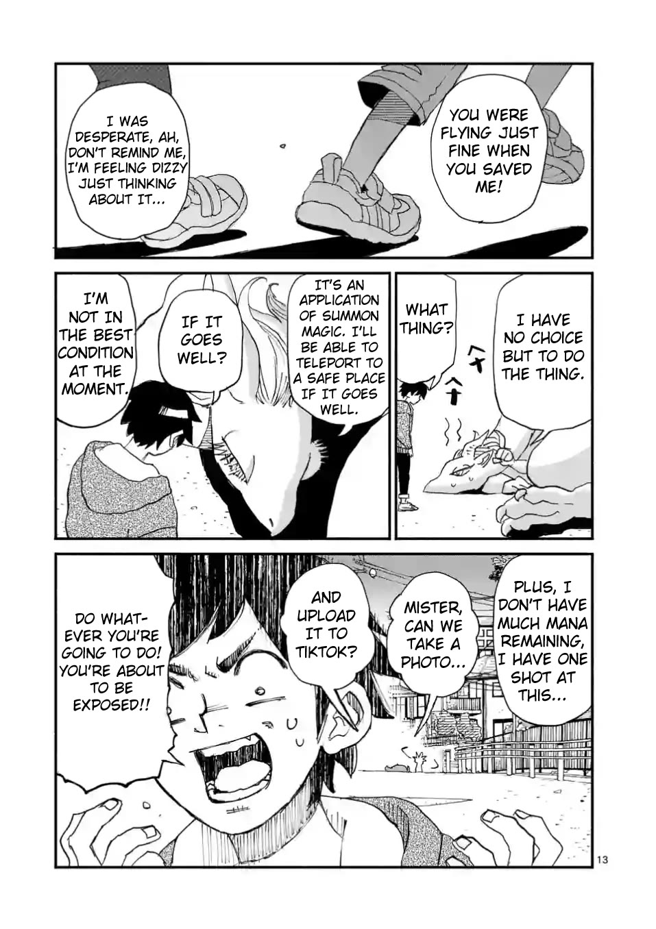 Dragon Yashinatte Kudasai chapter 2 page 13