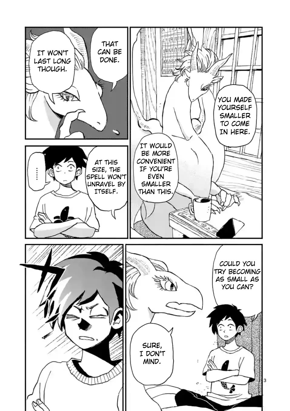 Dragon Yashinatte Kudasai chapter 2 page 3
