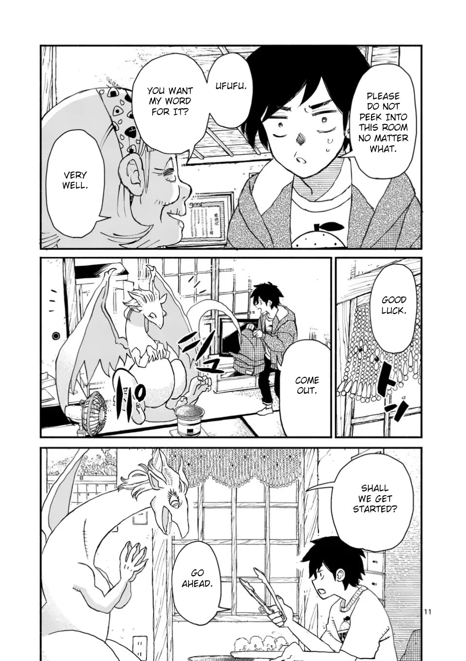 Dragon Yashinatte Kudasai chapter 3 page 11