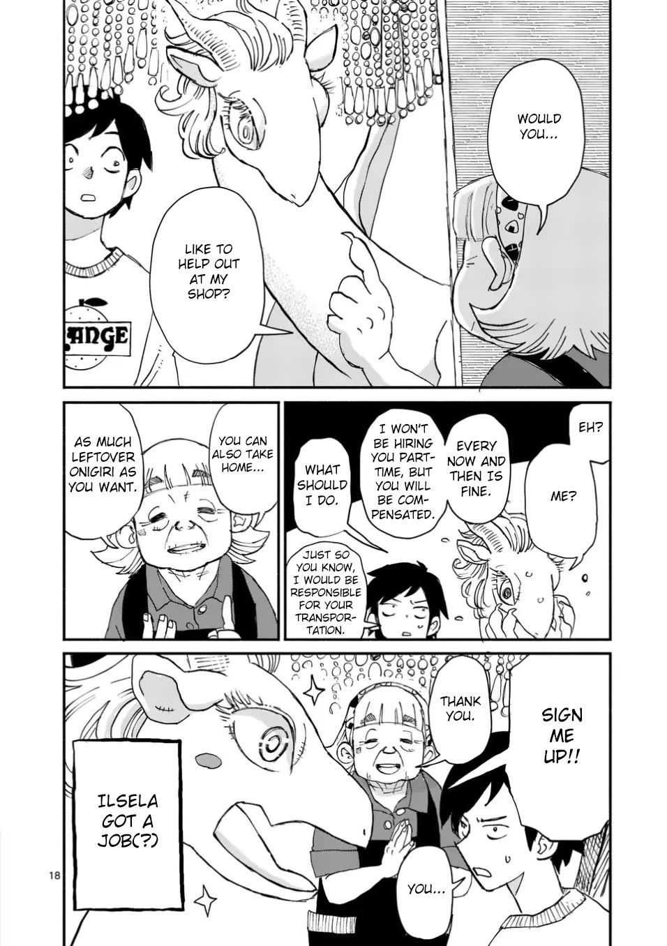Dragon Yashinatte Kudasai chapter 3 page 18