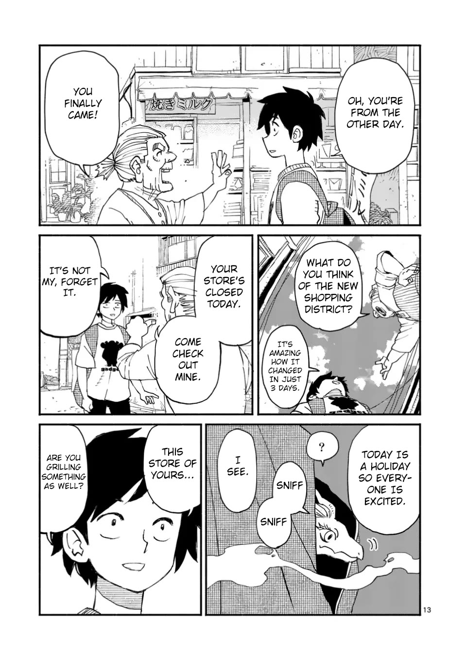 Dragon Yashinatte Kudasai chapter 4 page 13