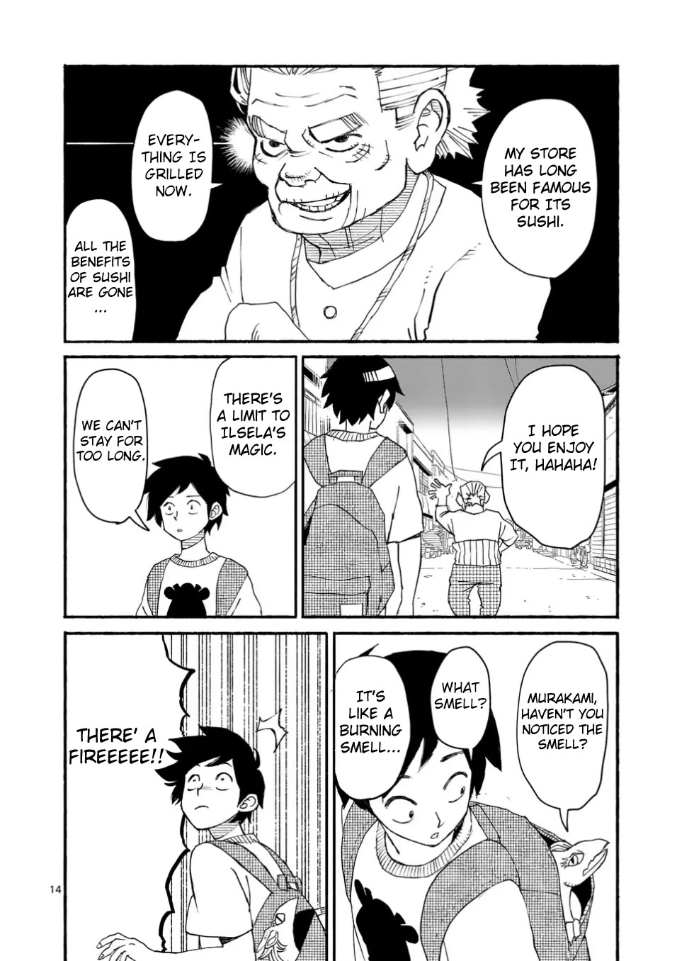 Dragon Yashinatte Kudasai chapter 4 page 14