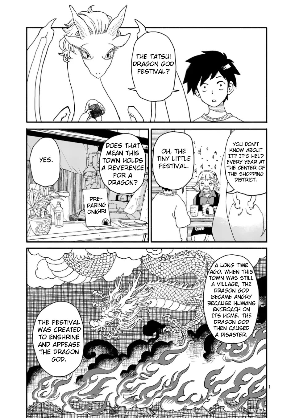 Dragon Yashinatte Kudasai chapter 5 page 1