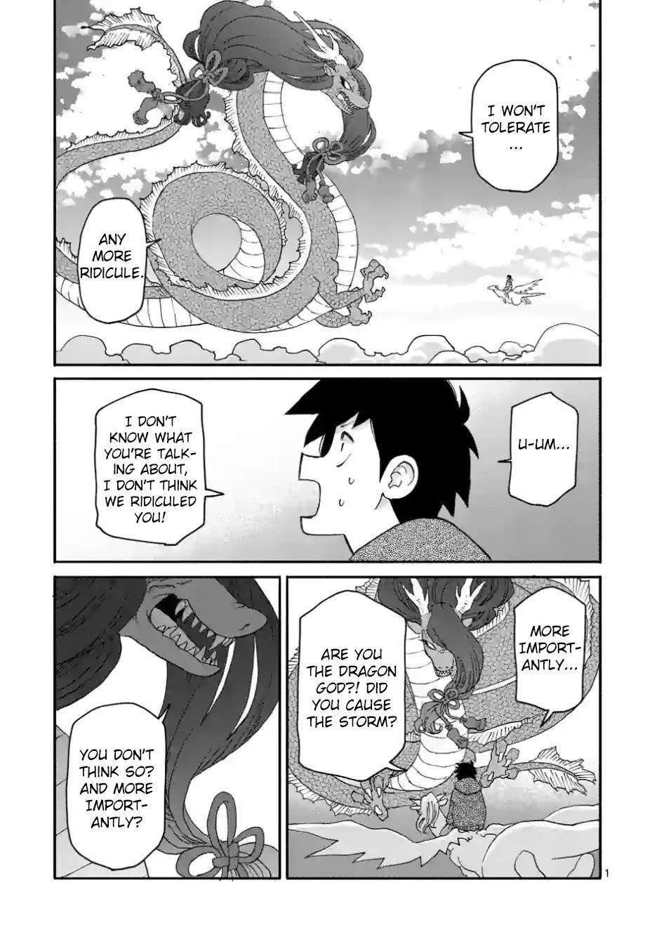Dragon Yashinatte Kudasai chapter 8.1 page 1
