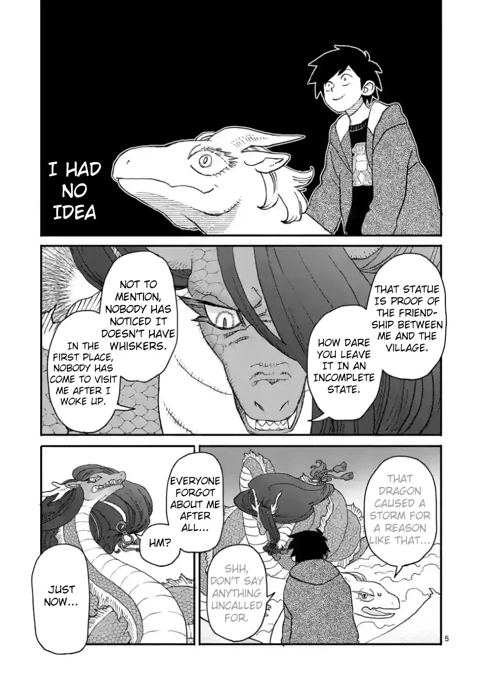 Dragon Yashinatte Kudasai chapter 8.1 page 5