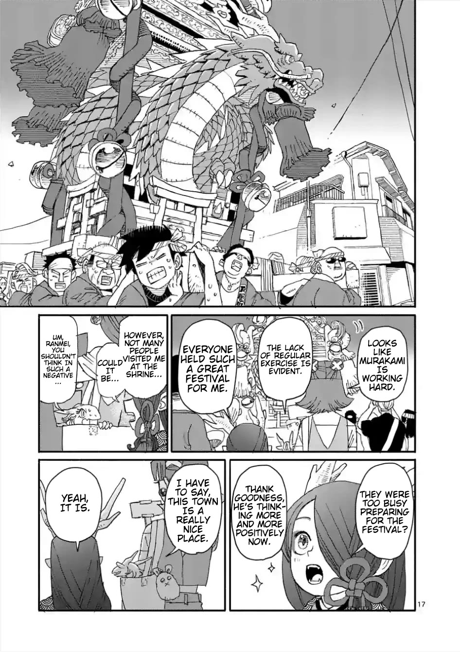 Dragon Yashinatte Kudasai chapter 9 page 17