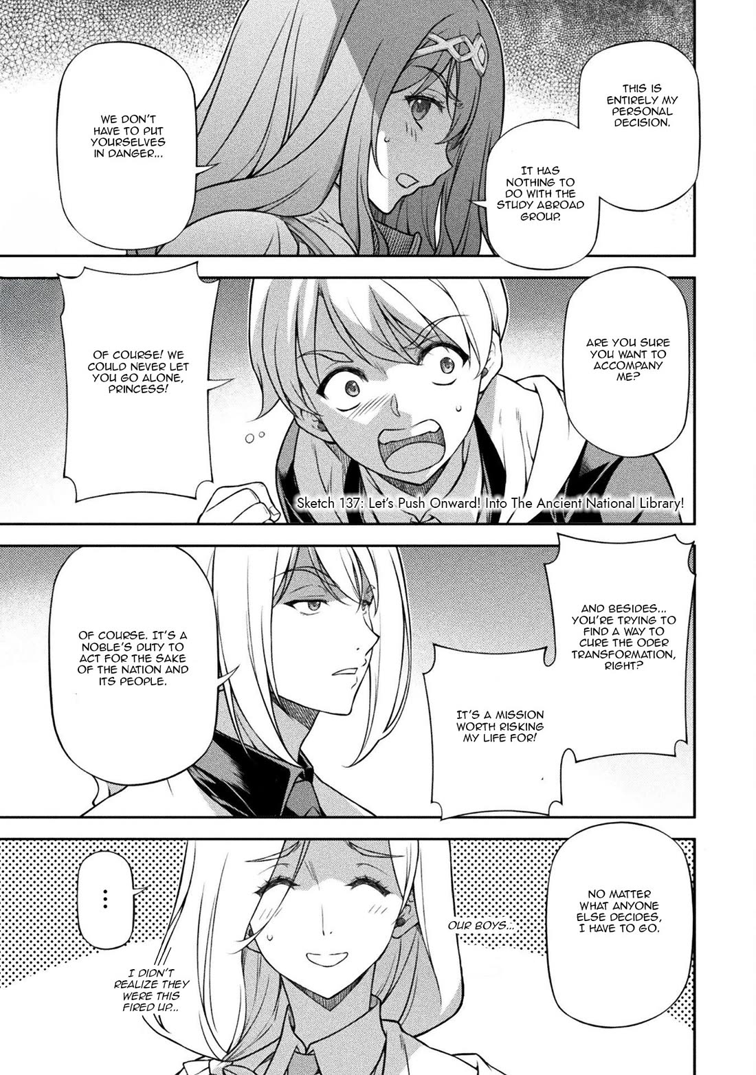 Drawing: The Greatest Mangaka Becomes A Skilled “Martial Artist” In Another World chapter 137 page 1