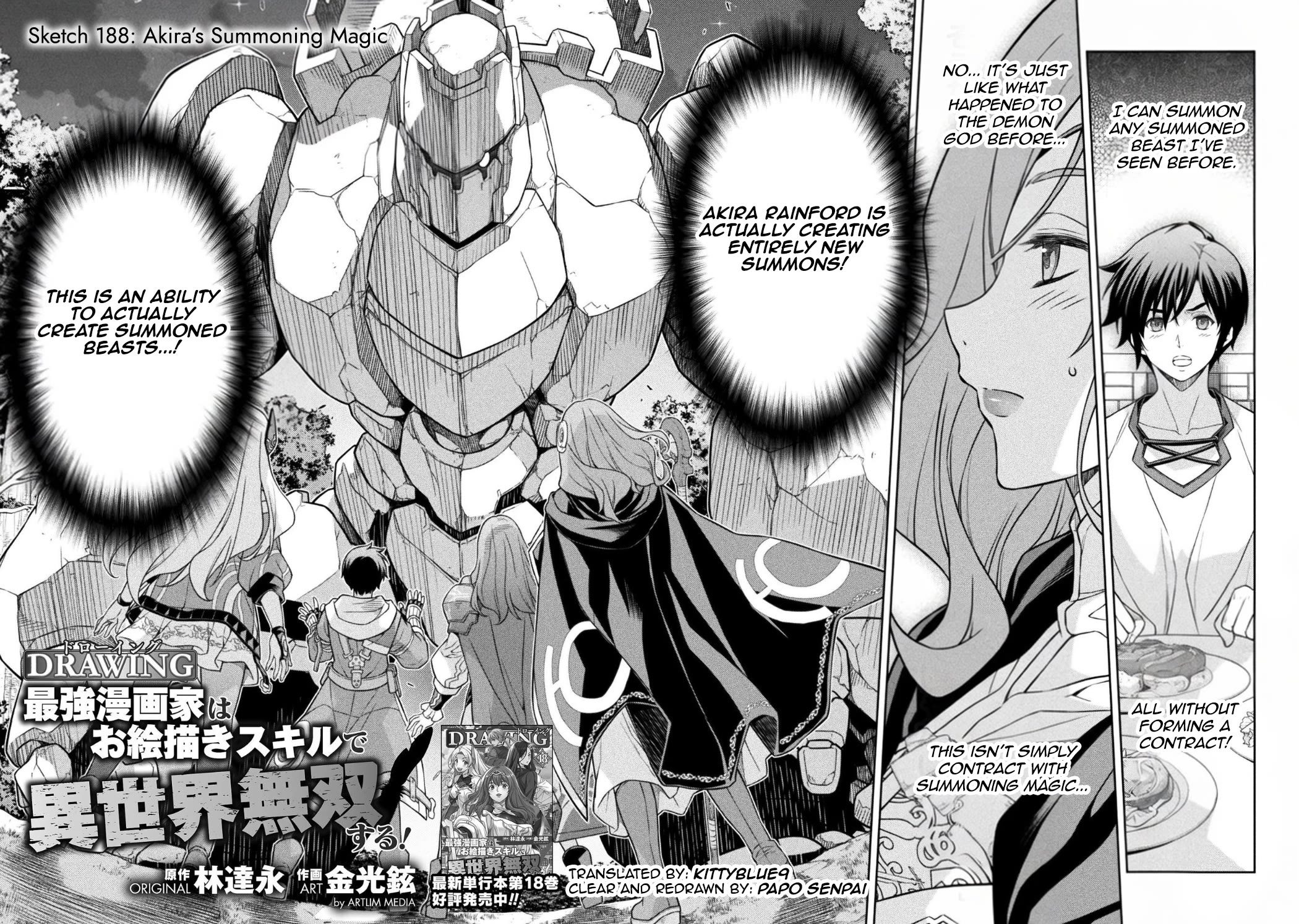 Drawing: The Greatest Mangaka Becomes A Skilled “Martial Artist” In Another World chapter 188 page 2
