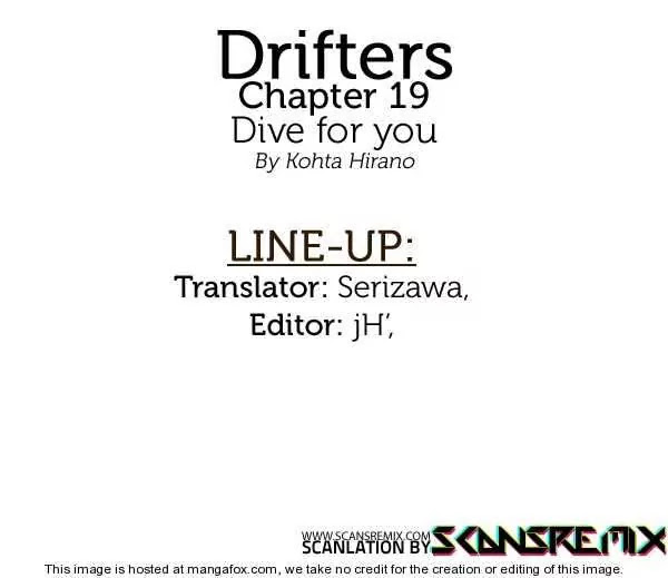 Drifters chapter 19 page 1