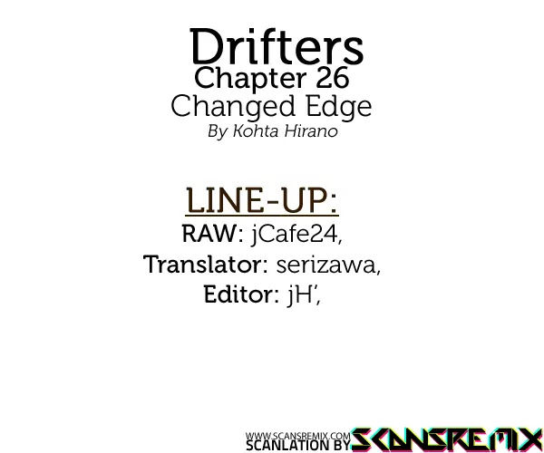 Drifters chapter 26 page 1