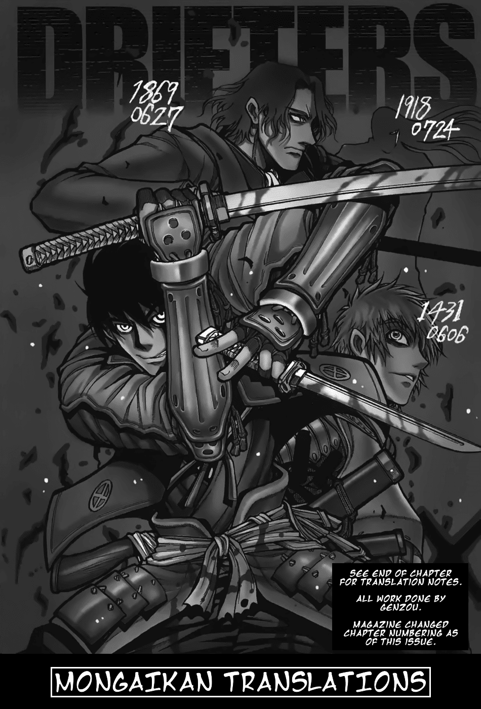 Drifters chapter 74 page 1