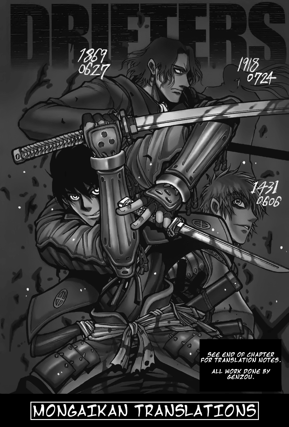Drifters chapter 76 page 1