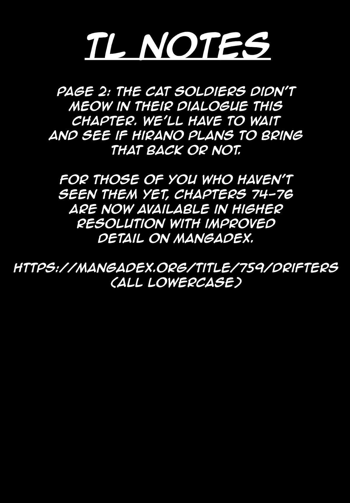 Drifters chapter 77 page 18