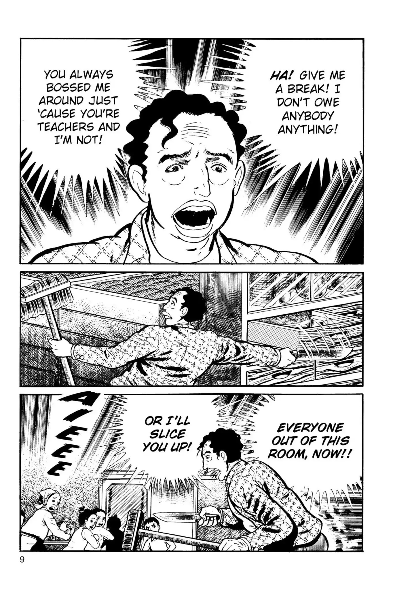 Drifting Classroom chapter 5 page 9