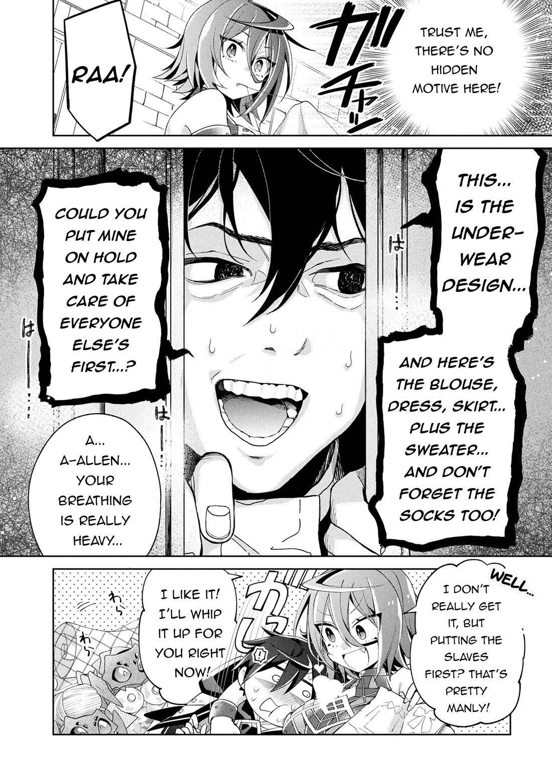 Due to Their Appreciation and Expectations, I Can't Exploit My Slaves chapter 14 page 9