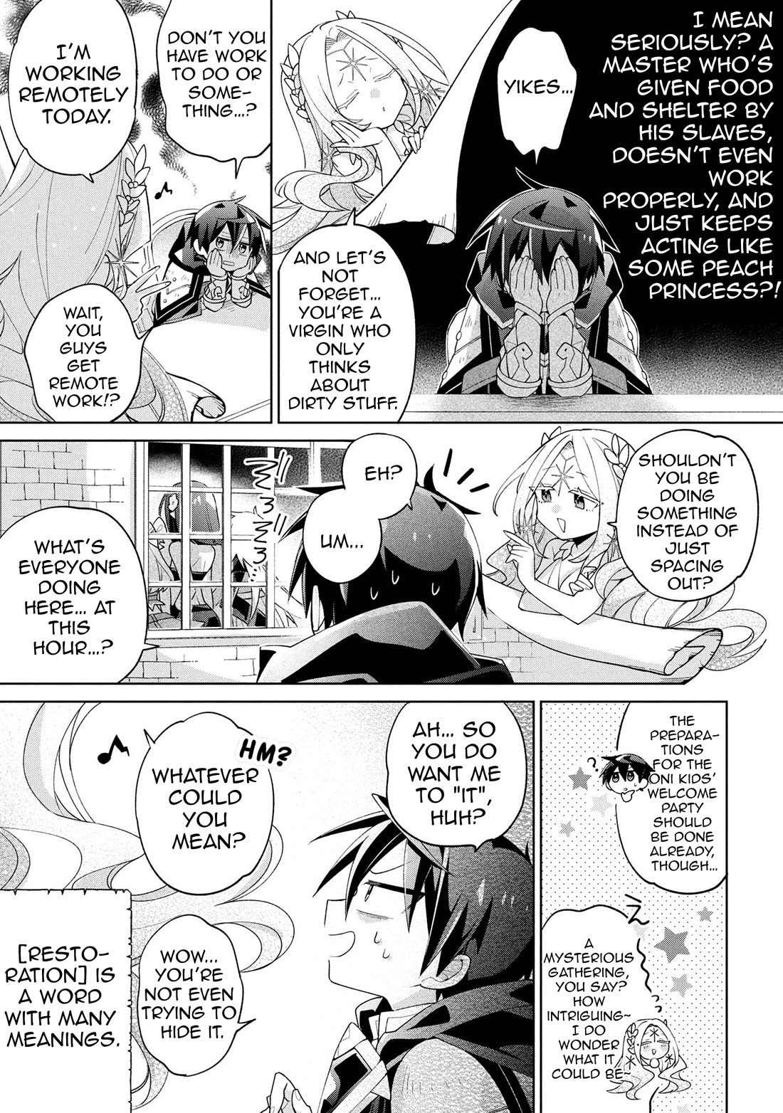 Due to Their Appreciation and Expectations, I Can't Exploit My Slaves chapter 17 page 7