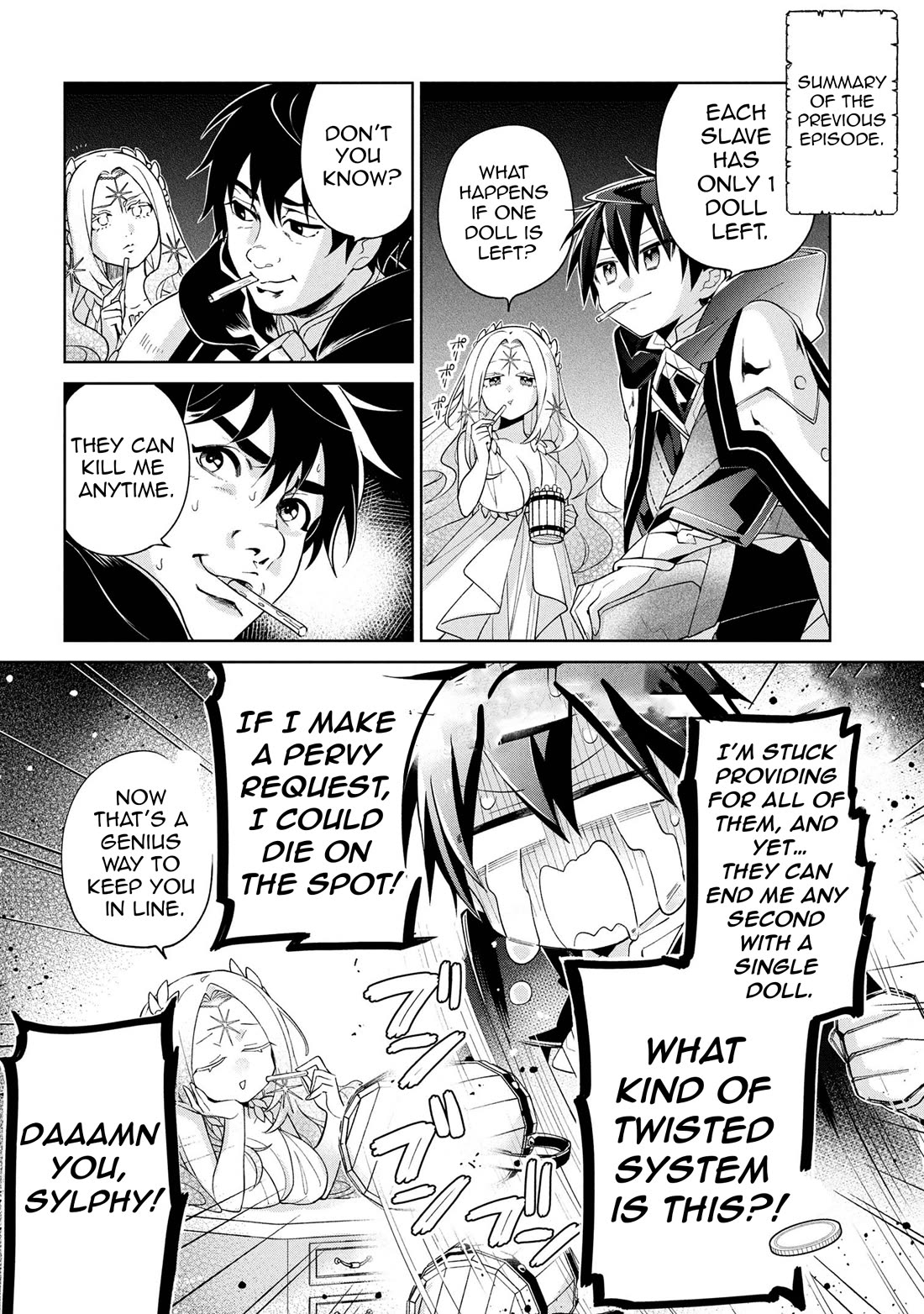 Due to Their Appreciation and Expectations, I Can't Exploit My Slaves chapter 18 page 2