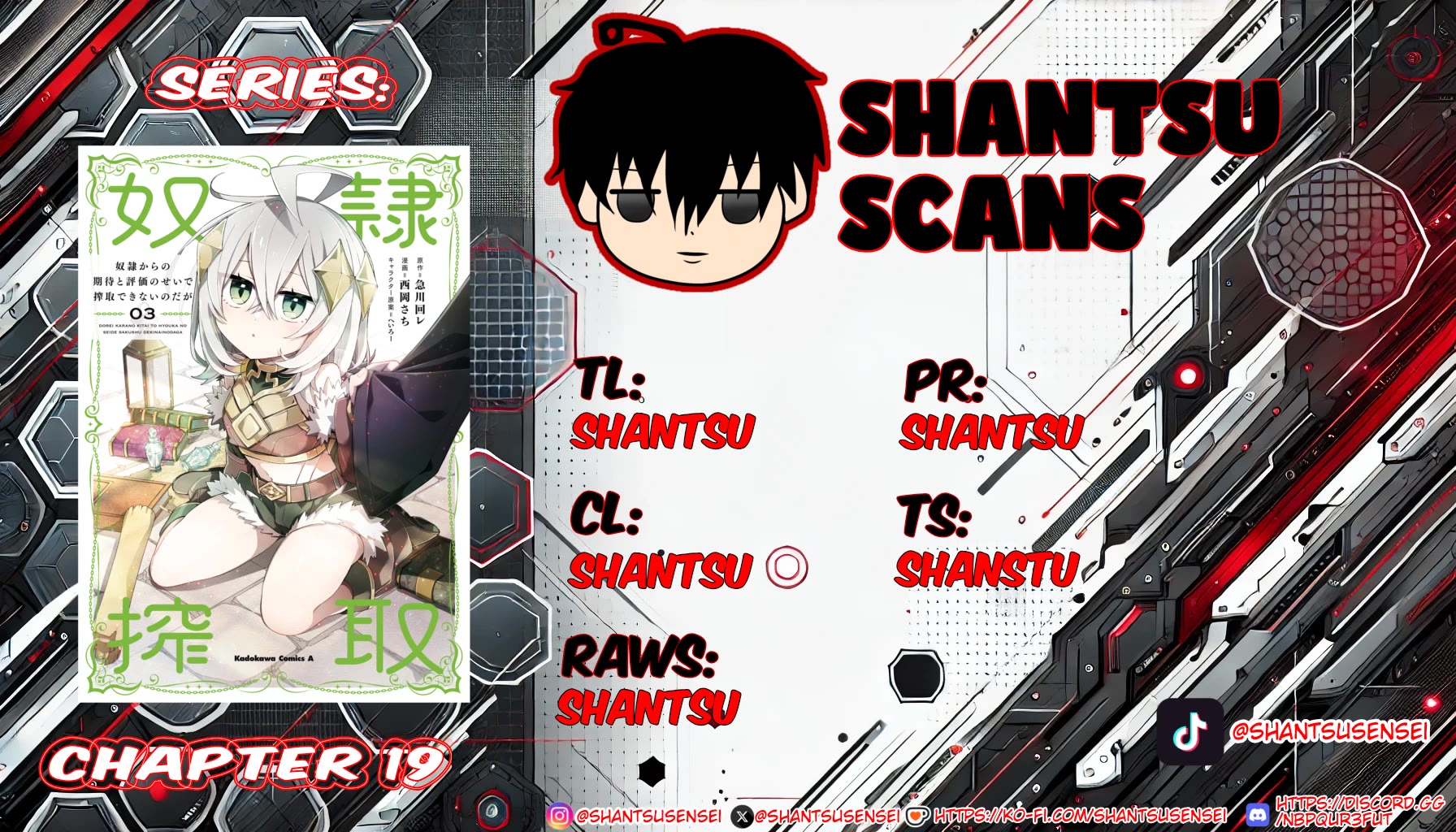 Due to Their Appreciation and Expectations, I Can't Exploit My Slaves chapter 19 page 1